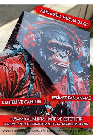 Metal Baskı Parlak Araba Duvar Tablosu - Porsche Sanatsal