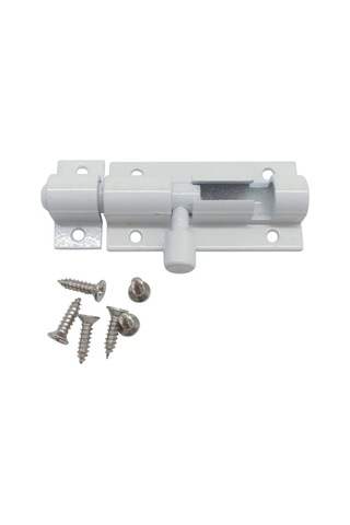 Makedon Beyaz Kapı Sürgüsü 50mm 2 Adet 390516433