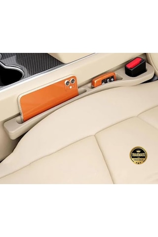 Volkswagen Id.5 Elektrikli 2021-2022-2023-2024-2025 Araba Koltuk Arası Boşluk,doldurucu Organizer, İki Adet Bej Araç İçi,düzenleyici