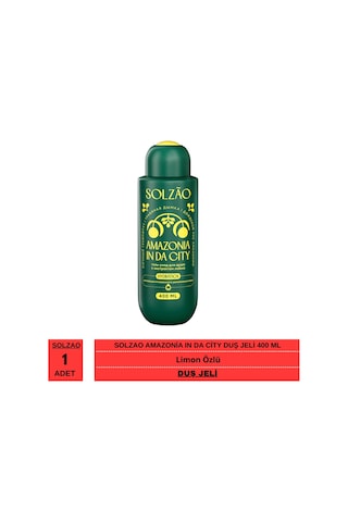 Solzao Amazonia In Da City Limon Özlü Duş Jeli 400 Ml