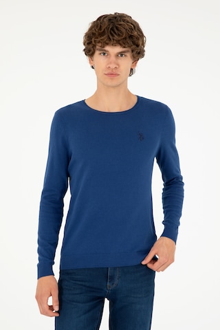 U.S. Polo Assn. U.s. Polo Assn. Erkek İndigo Kazak /triko 50293505-vr028 Indigo