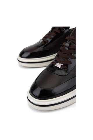 Tamer Tanca Erkek Hakiki Deri Kahverengi Sneakers & Spor Ayakkabı 1237 23248 Erk Ayk Sk26-27 Kahve