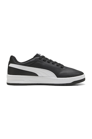 Puma Court Classic Clean 402223-14 Sneaker Unisex Spor Ayakkabı SİYAH-BEYAZ