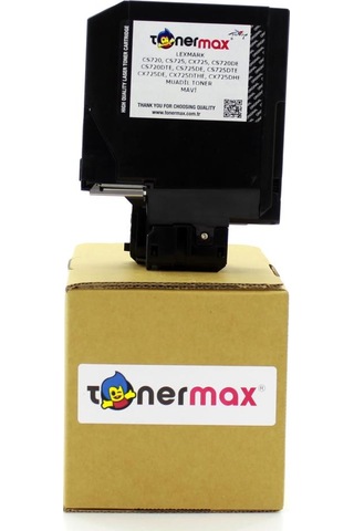 Tonermax Lexmark Cs720-74C5Sc0 Mavi Uyumlu Toner Yüksek Kapasiteli