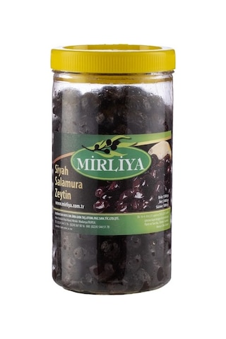 Mirliya Salamura Siyah Zeytin 1 KG Mirliya Salamura Siyah Zeytin 1 KG