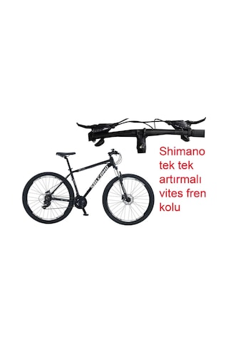 Salcano Ng Team200 29 Jant 21 Vites Hidrolik Fren 21 Kadro Dağ Bisikleti Siyah Mavi Siyah - Gümüş