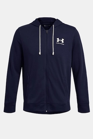 Under Armour Ua Rival Terry Lc Fz Erkek Ceket Lacivert