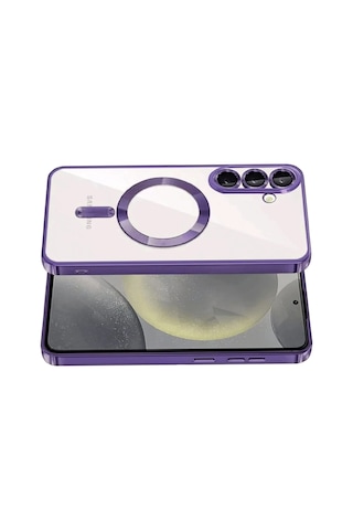 Newface - 632 - Samsung Galaxy S26 Plus Kross Magneticsafe Kapak - Kmrsfres - - Mor
