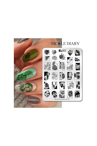 Nicole Diary Metal Stampa Tabakası X015 56262