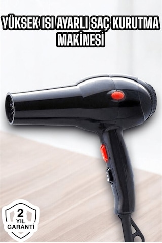2200 Watt Profesyonel Saç Kurutma Makinesi Ac Motor 2 Kademeli Hız Sıcak Ve Soğuk Üfleme Mh-hs5476-1392