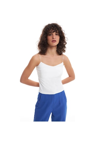 Quzu Kadın Bluz Ekru Kadın Bluz 22298 Ekru