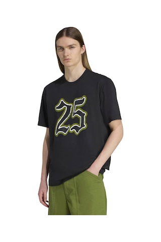 Black Adidas Erkek Günlük T-shirt Grfx Tee Jy2767 Siyah