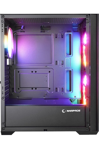 Rampage Gyra V1 Mesh 650 W Rainbow ATX Oyuncu Kasası