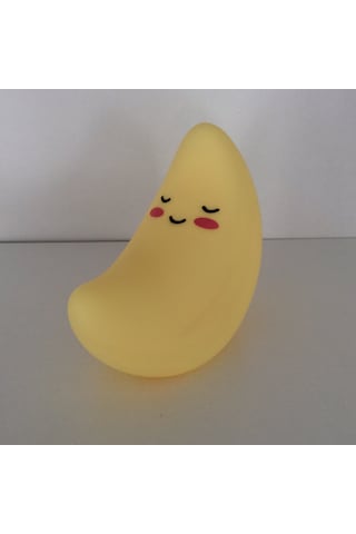 Ay Figürlü Gece Lambası Sarı Çok Renkli