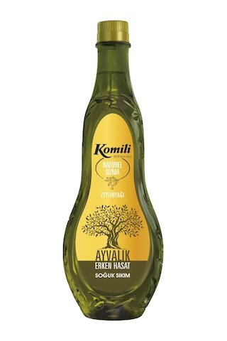 Komili Ayvalık Erken Hasat Natürel Sızma Zeytinyağı 1 L