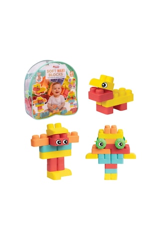 Dede Oyuncak Çantalı Soft Maxi Bloklar 41 Parça 04055