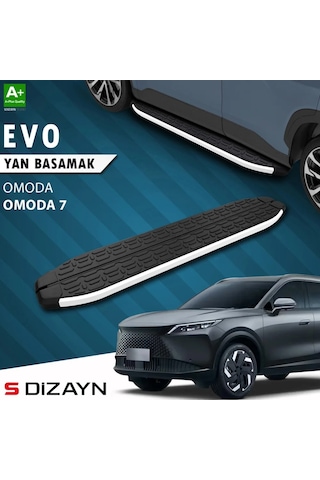 S-dizayn Omoda Omoda7 Evo Aluminyum Yan Basamak 183 Cm 2025 Üzeri A+ Kalite