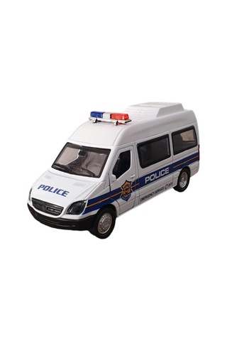 Sesli Işıklı Çek Bırak Polis Set - Fy5058sabc-12d