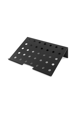 Ergonomik Soğutmalı Laptop Standı, Metal Tasarım, Siyah Renk 1