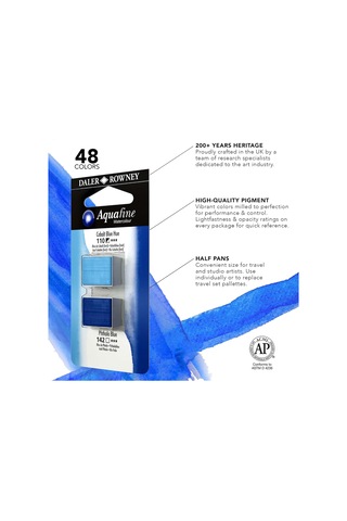 Aquafine H/p Blister Set 21 Sanatçi Tipi Tablet Suluboya, Sepia Hue/paynes Grey Genel