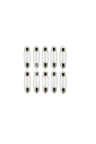 10 Adet 12v C5w 39mm Orta Boy Standart Sofit Ampul