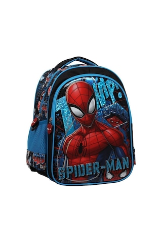 Erkek Çocuk Spider-man Spiderman Loft Stand Tall Ilkokul Çantası 5255 Mavi