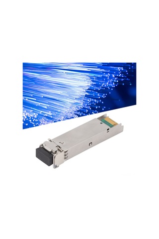 Fosenze 1.25g Sfp Optik Modül, Tek Fiber Tek Mod, 1310nm, 20km Uzaklık, Ddm Desteği, Lc Arayüzlü, Çinko Alaşımlı