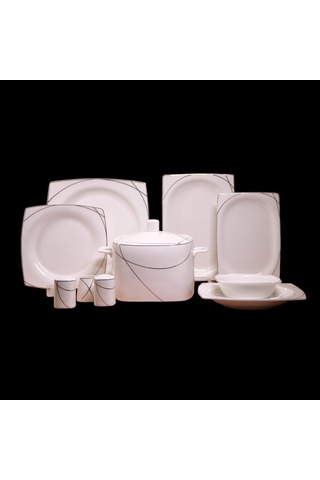 Maxx Doria Vega Lines 12 Kişilik 60 Parça Yemek Takımı Pa2034