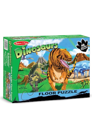 Melissa And Doug Dev Yer Yapbozu Dinozor Dünyası (48 Parça)