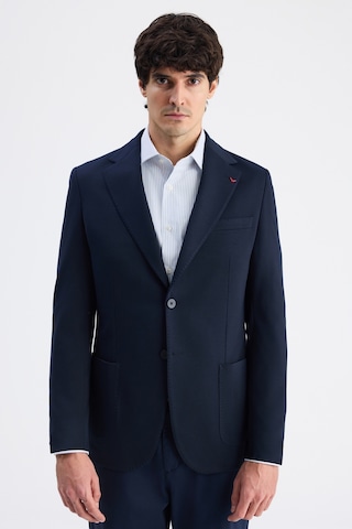 D's Damat Ds Damat Regular Fit Lacivert Armürlü Kumaş Ceket 6hc04m415494m 101