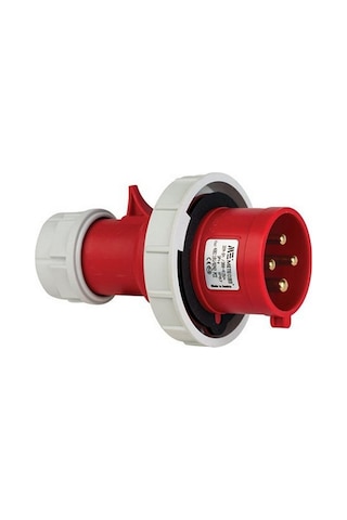 METE ENERJİ 406110V 4X32A. Ip67 Düz Fiş (Vidalı Bağ.)