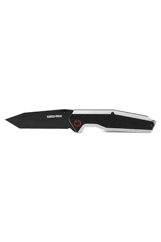 Swisstech Katlanır Kamp Cep Çakısı - Swiss+tech - St014004 Siyah