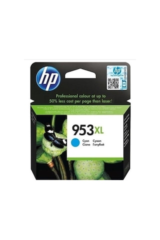 Hp 953Xl Yüksek Kapasiteli Kartuş Mavi Hp 953Xl Yüksek Kapasiteli Kartuş Mavi