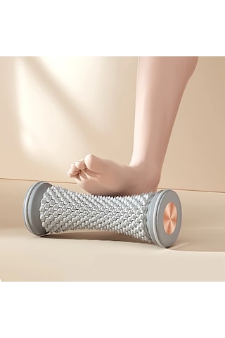 Willowhaven Gri Awaoko Ayak Masaj Rulosu Hiz Kontrollu Derin Doku Tasarimi Ev Fitness Iyilesme Kas Gevsetme Gri