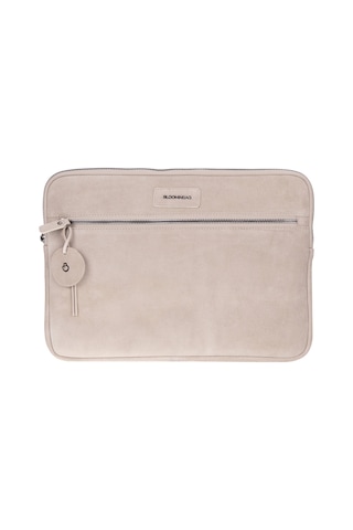 Sand Still Hakiki Süet Deri 15-16 İnç Macbook Uyumlu/laptop Kılıfı Kahverengi