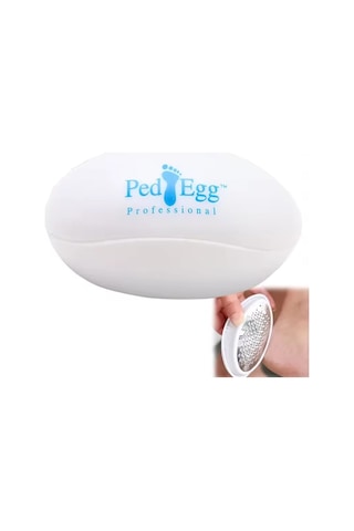 Ped Egg Pratik Kolay Ayak Bakım Törpüsü Topuk Rendesi, Bakım Aleti, Dayanıklı Manuel Pedikür Aracı, Ölü Cilt Temizleme İçin,