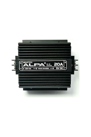 Alpa 20Amper 9V-30V - 5V Dc-Dc Konvertör