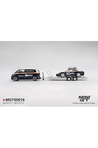 1:64 Ölçek Mini Gt Porsche 911 Dakar 718 Volkswagen Id Buzz Porsche Diecast Metal Minyatür Model Araba 5cm