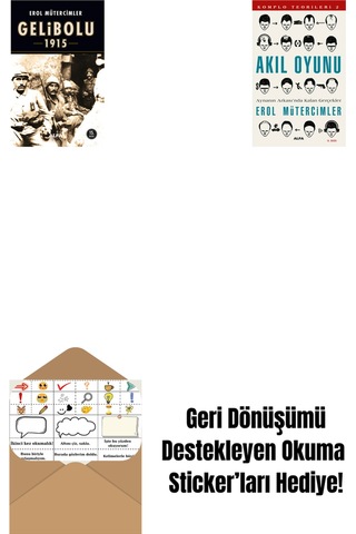 Gelibolu 1915 + Akıl Oyunu + Okuma Sticker'ları