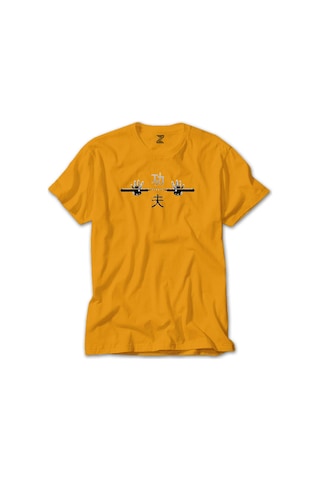 Kung Fu Nunchaku Lacivert Tişört