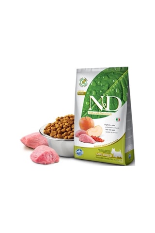 N&D Prime Tahılsız Yaban Domuzlu Elmalı Küçük Irk Yetişkin Köpek Maması 7 KG