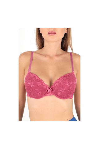 Miorre Push Up Dantelli Sütyen Gül Kurusu-75 GÜL KURUSU