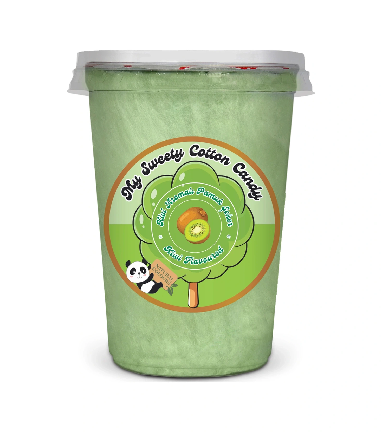 Kivi Aromalı Gurme Pamuk Şeker