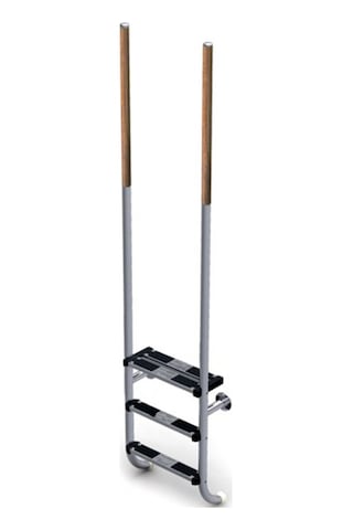 Astral Pool Elegance Ahşap Saplı 4 Basamak Havuz Merdiveni