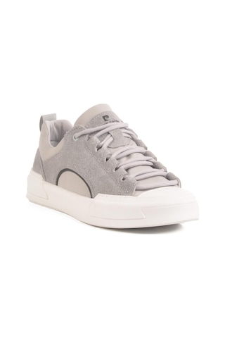 Pierre Cardin 23corvet M Gri Hakiki Deri Erkek Sneaker Gri