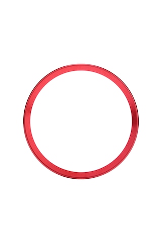 Reedark Audi A1/a3/a4/a5/a6/q3/q5 İçin Kırmızı Alüminyum Direksiyon Çevresi - Dekoratif Ve Dayanıklı İç Döşeme Aksesuarı Kırmızı