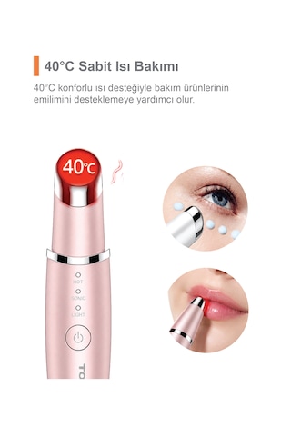 Touchbeauty Tb1980k Çok Fonksiyonlu Göz Çevresi Bakım Cihazı / Isı, Sonik Titreşim Ve Işık