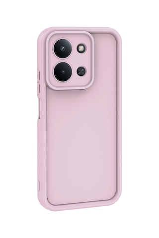 Redmi 15c Kılıf Kamera Korumalı Zore Ananas Kapak - Siyah Siyah
