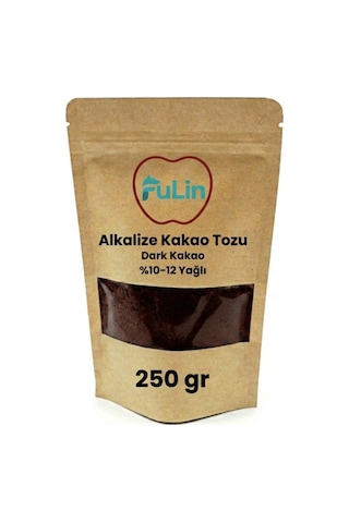 Alkalize Kakao Tozu %10-12 Yağlı - Dark Siyah - 250 Gr Alkalize Kakao Tozu %10-12 Yağlı - Dark Siyah - 250 Gr