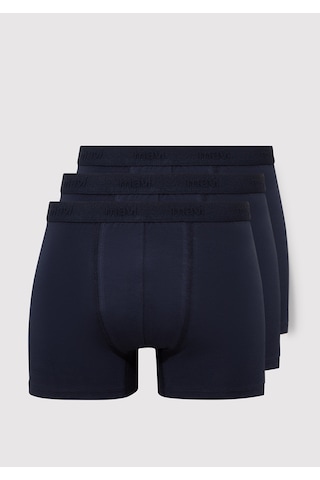 Mavi - 3Lü Lacivert Basic Boxer Seti 0911414-30761 Lacivert